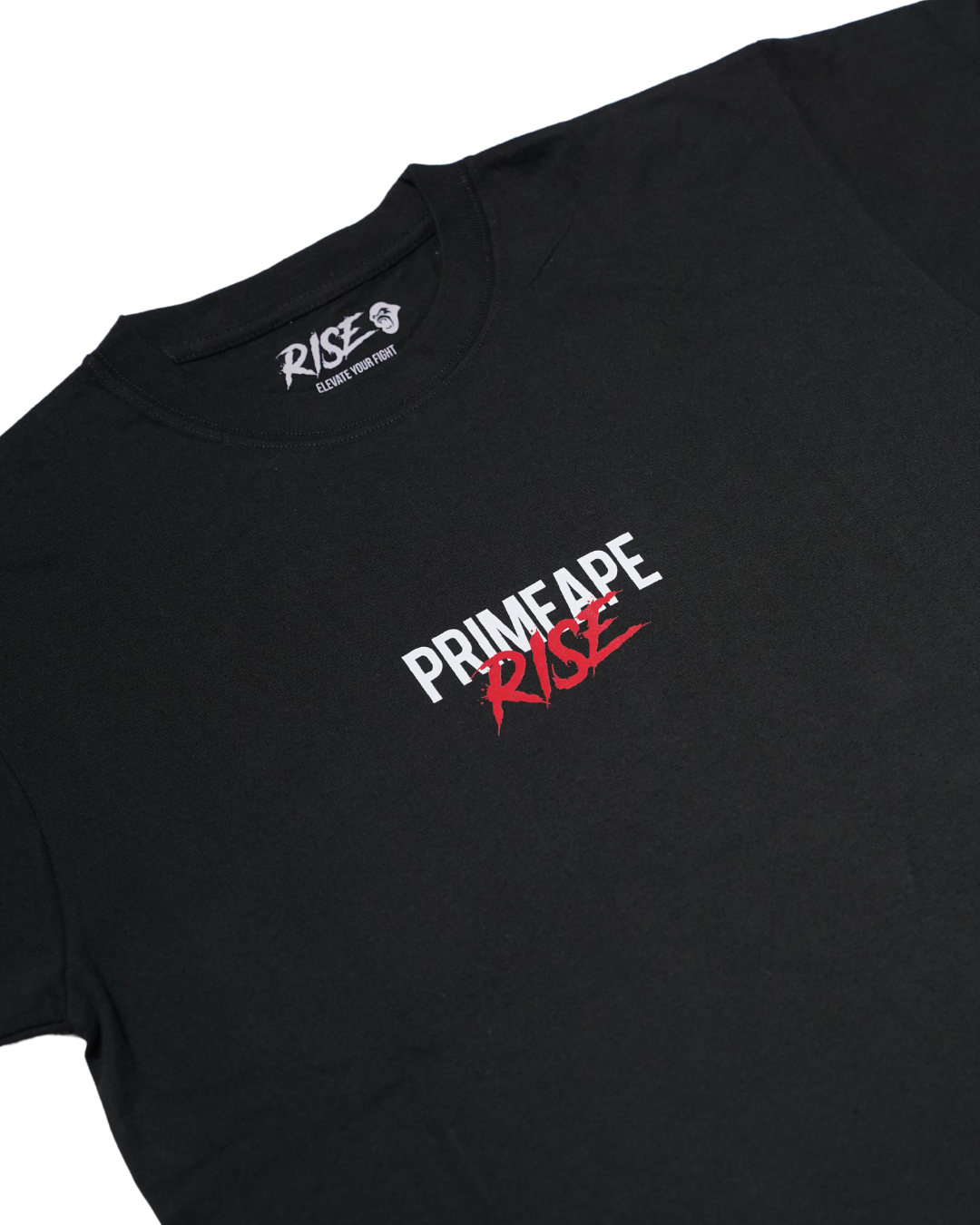 'RISE' Graphic Tee in Black