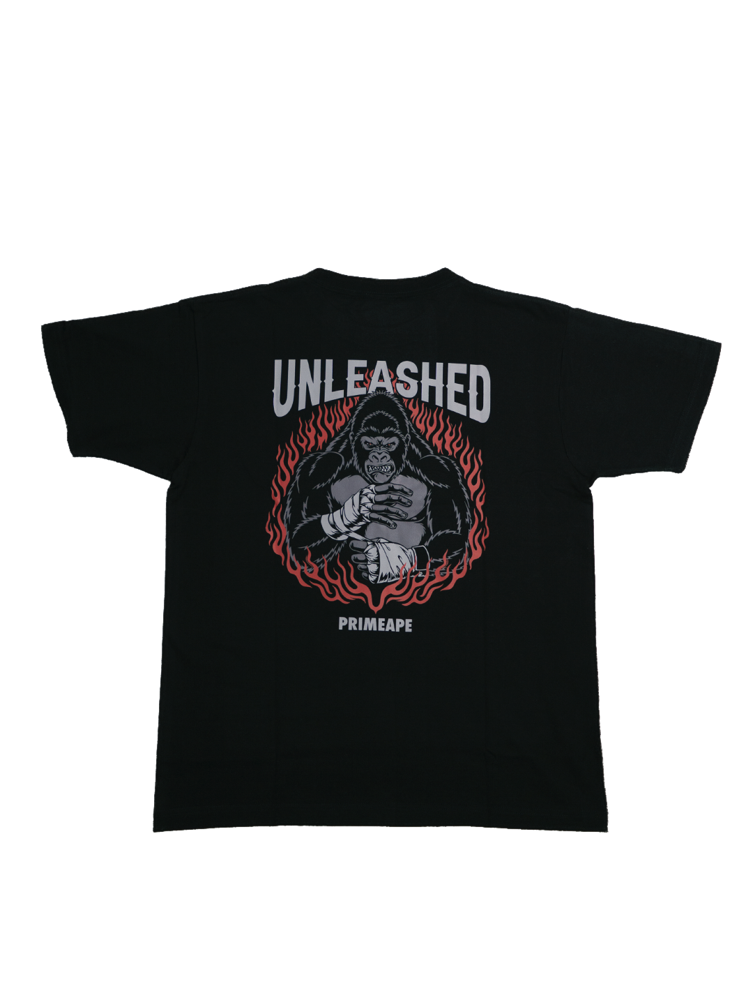 UNLEASHED oversized tee in black