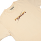 SAMURAI oversized tee in beige