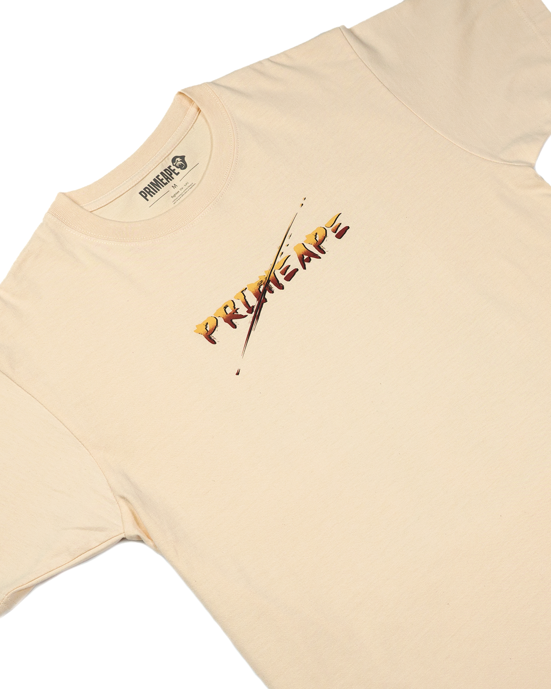 SAMURAI oversized tee in beige