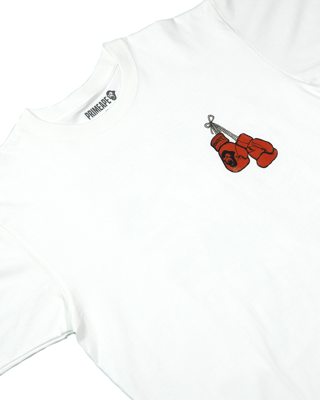 Boxing Graphic Tee in white