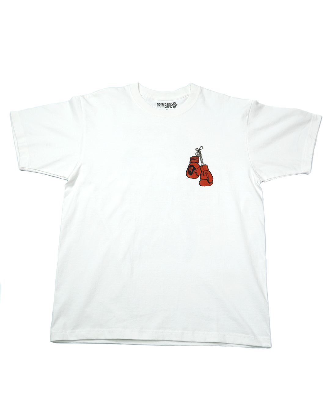 Boxing Graphic Tee in white